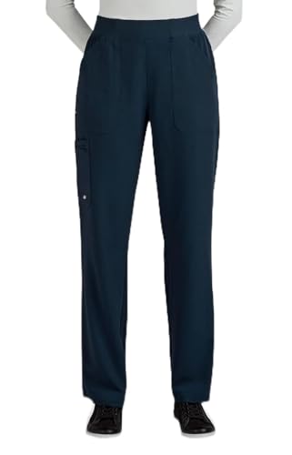 KOI Next Gen Jump Start Women's 7-Pocket Boot Cut Scrub Pant in Navy product image