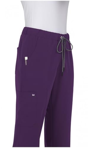 KOI Next Gen Everyday Hero Women's 5-Pocket Cargo Scrub Pants, 4-Way Stretch in Hunter product image