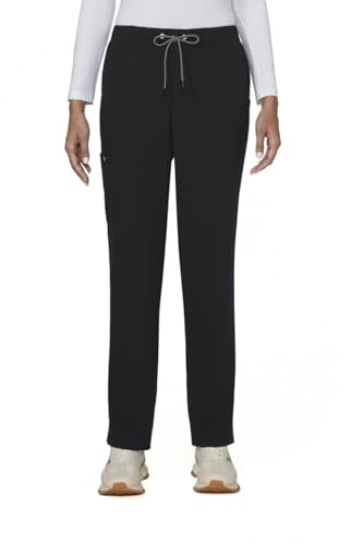 KOI Next Gen Everyday Hero Women's 5-Pocket Cargo Scrub Pants, 4-Way Stretch in Black product image