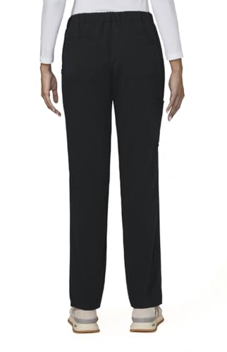 KOI Next Gen Everyday Hero Women's 5-Pocket Cargo Scrub Pants, 4-Way Stretch in Black product image