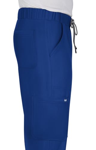 KOI Next Gen Make It Happen Men's 6-Pocket Scrub Pants in Galaxy product image