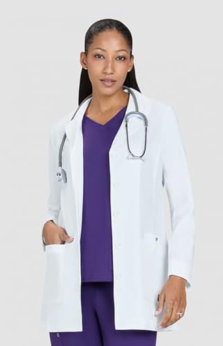 Betsey Johnson B400 Marigold Lab Coat in White product image