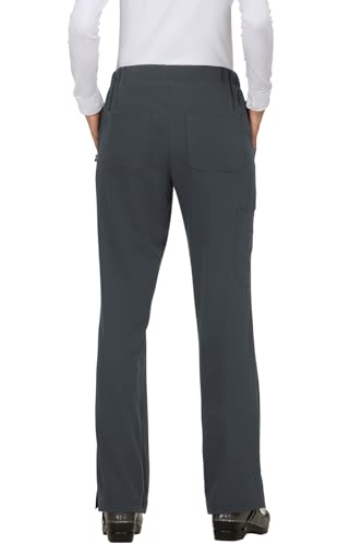 KOI Next Gen Everyday Hero Women's 5-Pocket Cargo Scrub Pants, 4-Way Stretch in Charcoal product image