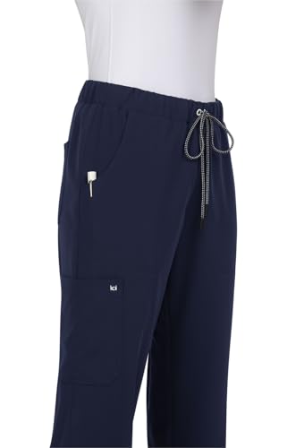 KOI Next Gen Everyday Hero Women's 5-Pocket Cargo Scrub Pants, 4-Way Stretch in Navy product image