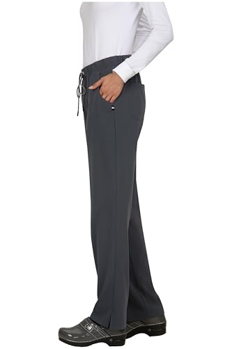 KOI Next Gen Everyday Hero Women's 5-Pocket Cargo Scrub Pants, 4-Way Stretch in Charcoal product image