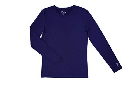 Maevn BESTEE Women's Basic Long Sleeve Under Scrub Tee in Navy product image
