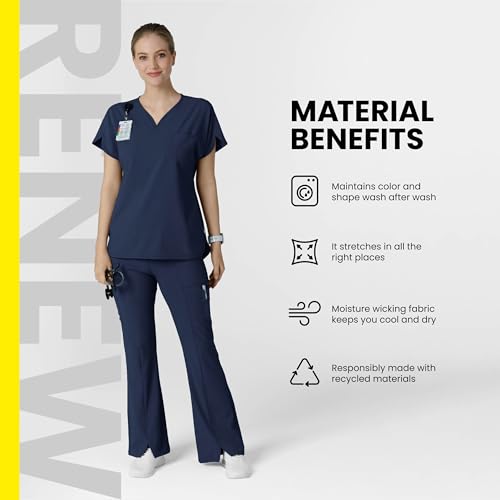Wink Renew Women's High Waist Slim Leg Scrub Pant product image