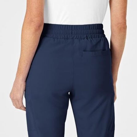 Wink Renew Women's High Waist Slim Leg Scrub Pant in Navy product image