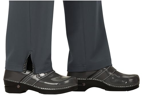 KOI Next Gen Everyday Hero Women's 5-Pocket Cargo Scrub Pants, 4-Way Stretch in Charcoal product image