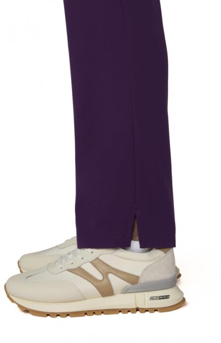 KOI Next Gen Everyday Hero Women's 5-Pocket Cargo Scrub Pants, 4-Way Stretch in Eggplant product image