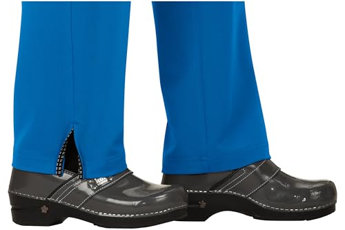 KOI Next Gen Everyday Hero Women's 5-Pocket Cargo Scrub Pants, 4-Way Stretch in Royal Blue product image