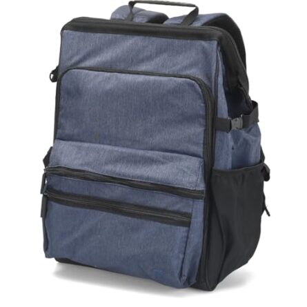 Nurse Mates Signature Backpack | Enhanced Durability | Laptop Compartment | Insulated Pocket in Navy product image