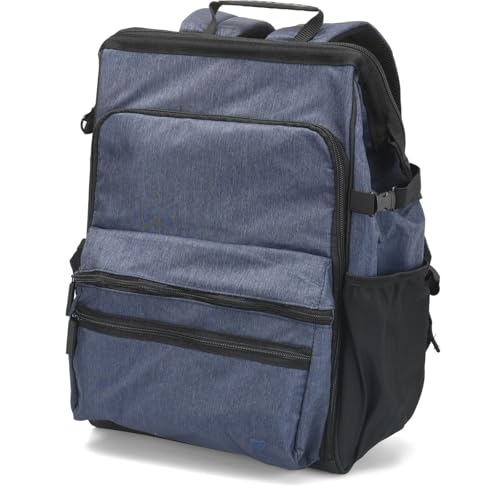Nurse Mates Signature Backpack | Enhanced Durability | Laptop Compartment | Insulated Pocket in Navy product image