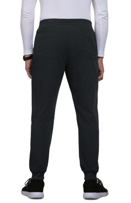 KOI Next Gen Men's Day to Night Jogger Scrub Pants, 7 Pockets, 4-Way Stretch in Black product image