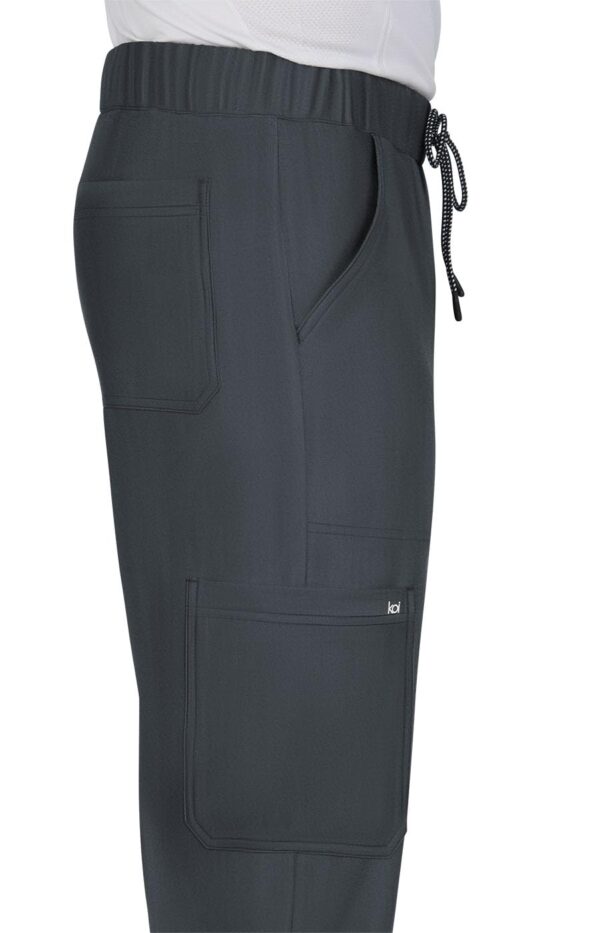 KOI Next Gen Make It Happen Men's 6-Pocket Scrub Pants in Charcoal product image
