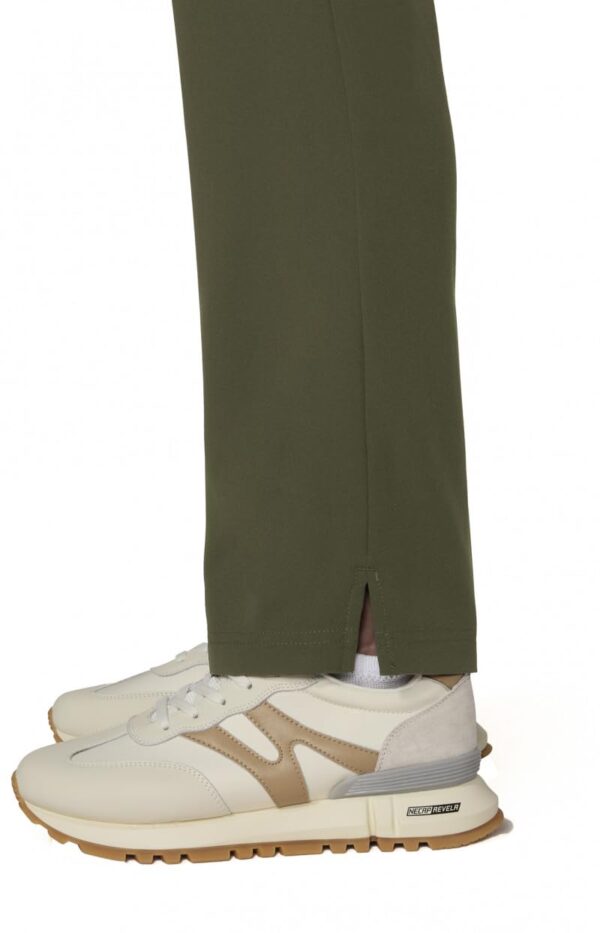 KOI Next Gen Everyday Hero Women's 5-Pocket Cargo Scrub Pants, 4-Way Stretch in Olive Green product image