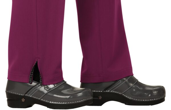 KOI Next Gen Everyday Hero Women's 5-Pocket Cargo Scrub Pants, 4-Way Stretch in Wine product image