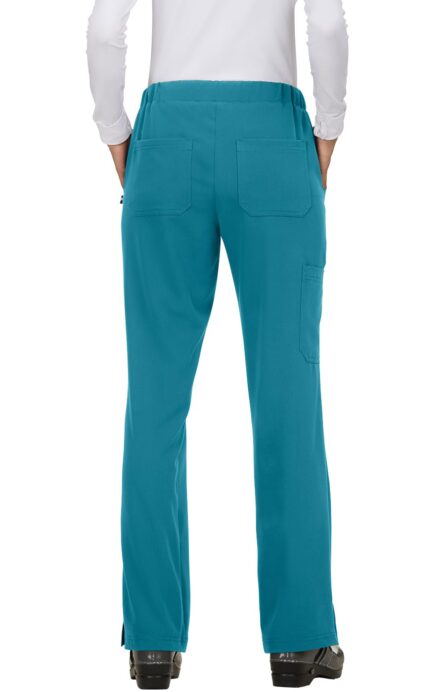 KOI Next Gen Everyday Hero Women's 5-Pocket Cargo Scrub Pants, 4-Way Stretch in Teal product image
