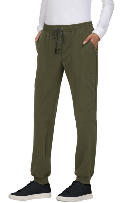 KOI Next Gen Women's 7 Pocket Good Vibe Jogger Scrub Pants with 4-Way Stretch and Elastic Waistband - Image 5