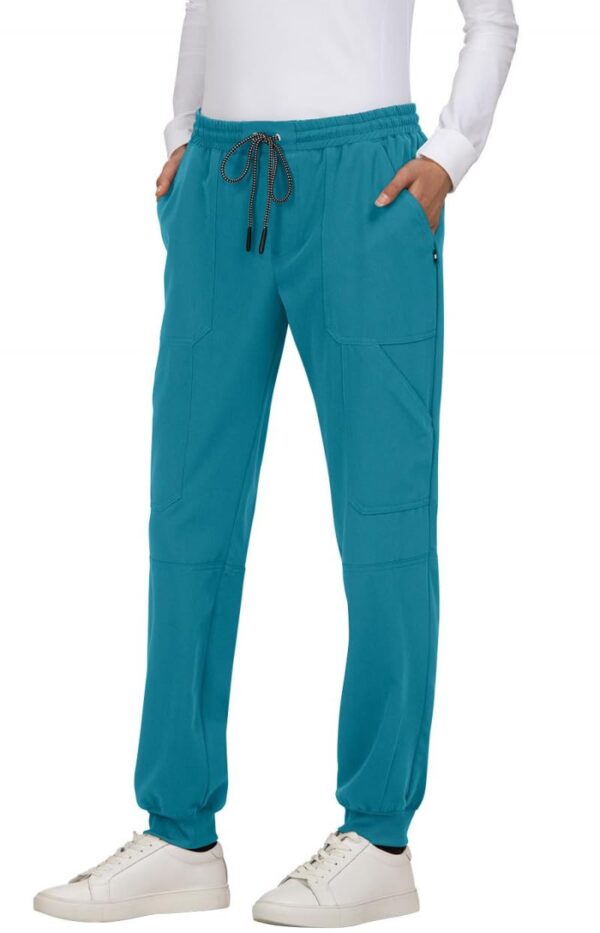 KOI Next Gen Women's 7 Pocket Good Vibe Jogger Scrub Pants with 4-Way Stretch and Elastic Waistband product image