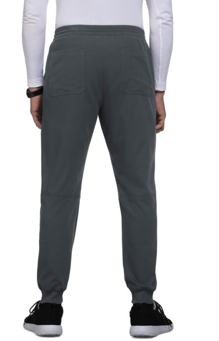KOI Next Gen Men's Day to Night Jogger Scrub Pants, 7 Pockets, 4-Way Stretch in Charcoal product image