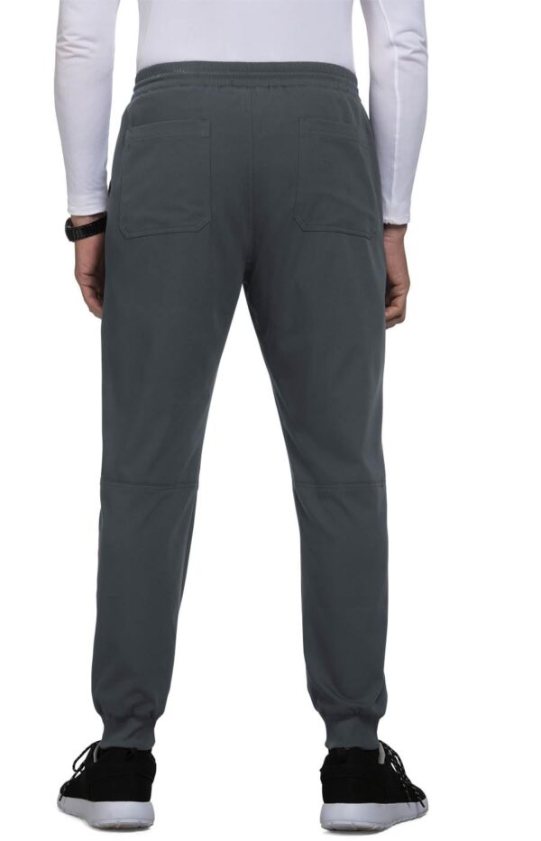 KOI Next Gen Men's Day to Night Jogger Scrub Pants, 7 Pockets, 4-Way Stretch in Charcoal product image