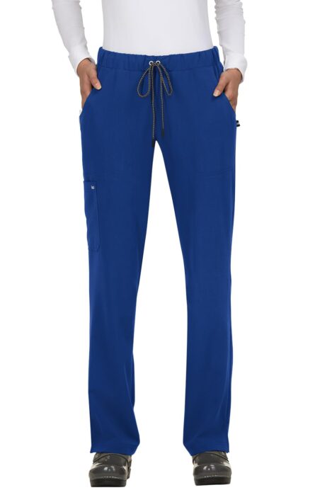 KOI Next Gen Everyday Hero Women's 5-Pocket Cargo Scrub Pants, 4-Way Stretch in Galaxy product image