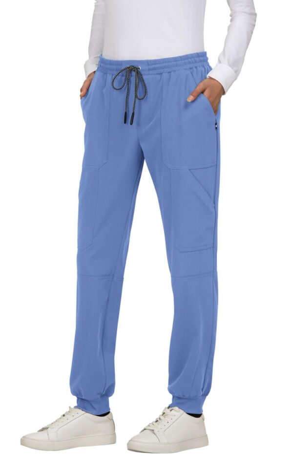 KOI Next Gen Women's 7 Pocket Good Vibe Jogger Scrub Pants with 4-Way Stretch and Elastic Waistband KOI Next Gen Women's 7 Pocket Good Vibe Jogger Scrub Pants with 4-Way Stretch and Elastic Waistband product image