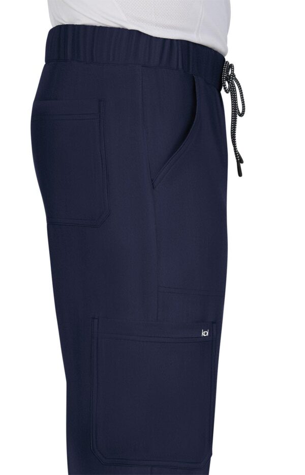 KOI Next Gen Make It Happen Men's 6-Pocket Scrub Pants in Navy product image