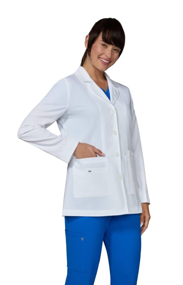 KOI Essentials Canna Women's 5-Pocket Stretch Lab Coat product image