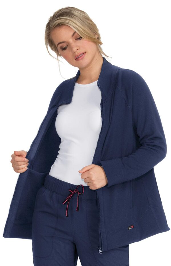 KOI Lite Wellness Women's 2-Pocket Super Soft Fleece Jacket product image