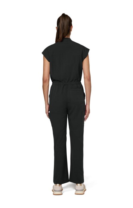 KOI Solis Anja Women's 11-Pocket Jumpsuit in Black product image
