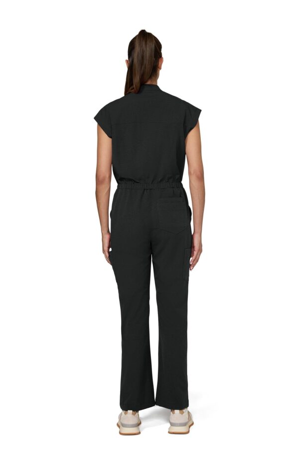 KOI Solis Anja Women's 11-Pocket Jumpsuit in Black product image