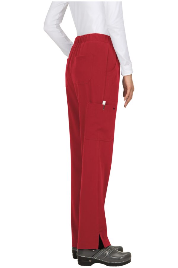KOI Next Gen Everyday Hero Women's 5-Pocket Cargo Scrub Pants, 4-Way Stretch in Ruby product image