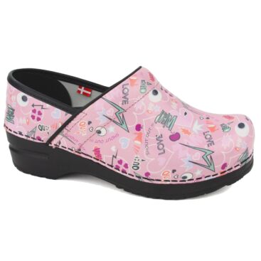 Sanita Swanzey Professional Clogs for Women - Patent Leather, Arch Support, Closed-Back, APMA-Approved Slip-On Shoes product image