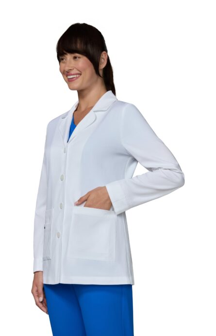 KOI Essentials Canna Women's 5-Pocket Stretch Lab Coat product image