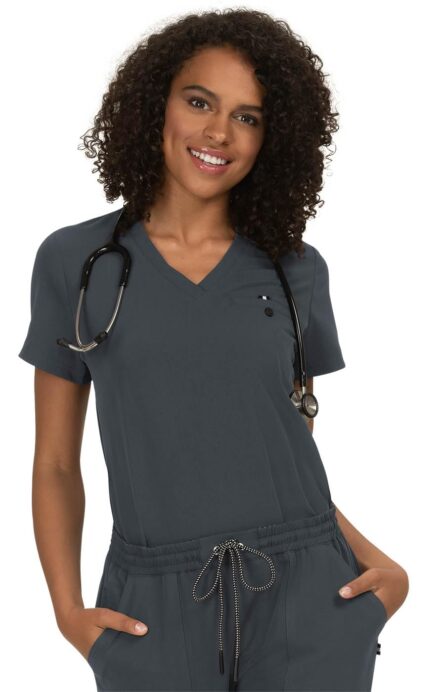 KOI Next Gen Women's Ready to Work Tuck-in Scrub Top, 4-Way Stretch, Wrinkle-Resistant product image