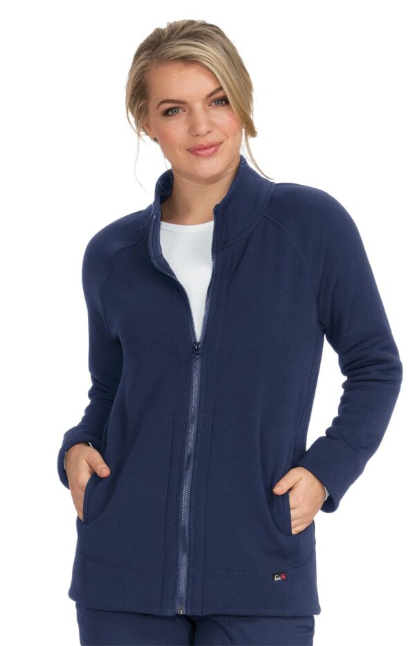 KOI Lite Wellness Women's 2-Pocket Super Soft Fleece Jacket KOI Lite Wellness Women's 2-Pocket Super Soft Fleece Jacket product image