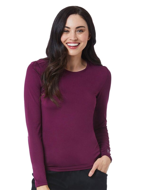 Maevn BESTEE Women's Basic Long Sleeve Under Scrub Tee Maevn BESTEE Women's Basic Long Sleeve Under Scrub Tee product image