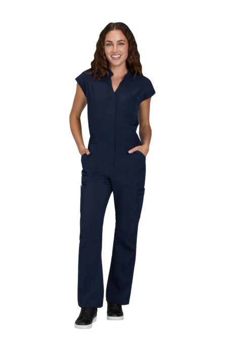 KOI Solis Anja Women's 11-Pocket Jumpsuit - Image 2