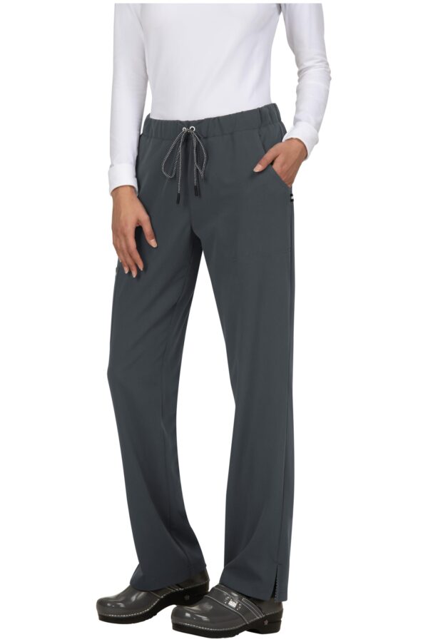 KOI Next Gen Everyday Hero Women's 5-Pocket Cargo Scrub Pants, 4-Way Stretch in Charcoal product image