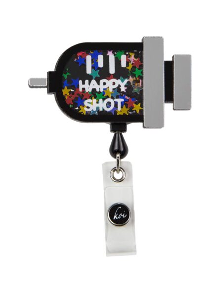 Koi Classics A156 Women's koi Shaker Badges Happy Shot O product image