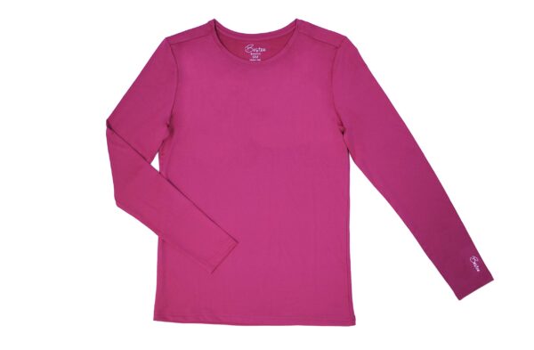Maevn BESTEE Women's Basic Long Sleeve Under Scrub Tee (X-Small, Pink Peacock) Maevn BESTEE Women's Basic Long Sleeve Under Scrub Tee (X-Small, Pink Peacock) product image