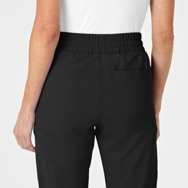 Wink Renew Women's High Waist Slim Leg Scrub Pant in Black product image
