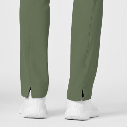 Wink Renew Women's High Waist Slim Leg Scrub Pant in Olive product image
