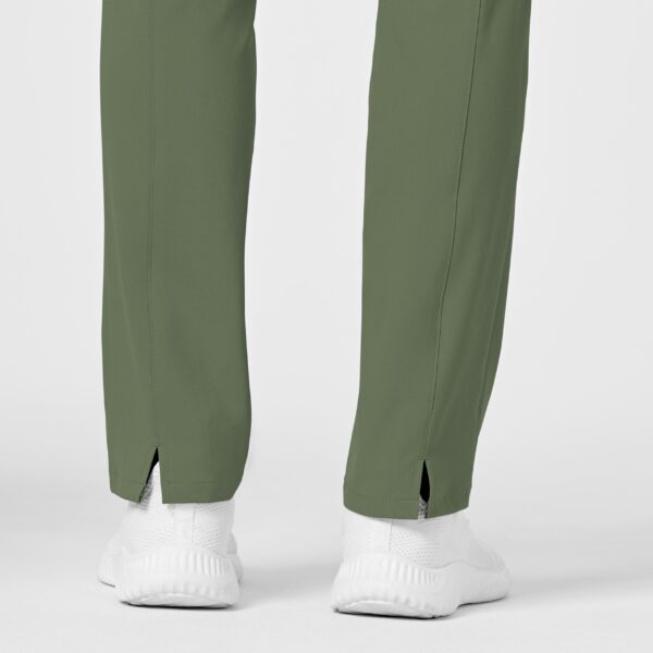 Wink Renew Women's High Waist Slim Leg Scrub Pant in Olive product image