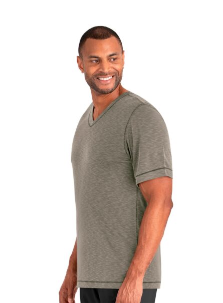 Maevn Men Short Sleeve Modal Tee in Taupe product image