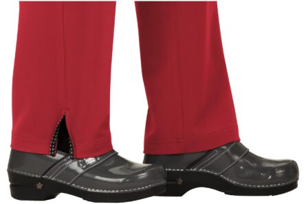 KOI Next Gen Everyday Hero Women's 5-Pocket Cargo Scrub Pants, 4-Way Stretch in Ruby product image