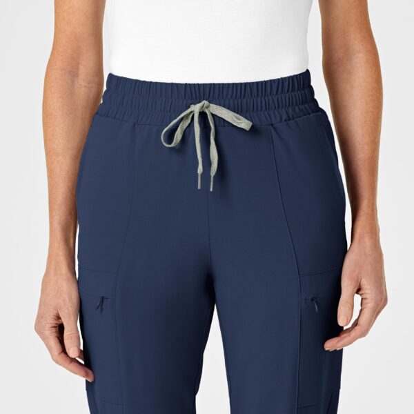 Wink Renew Women's High Waist Slim Leg Scrub Pant in Navy product image