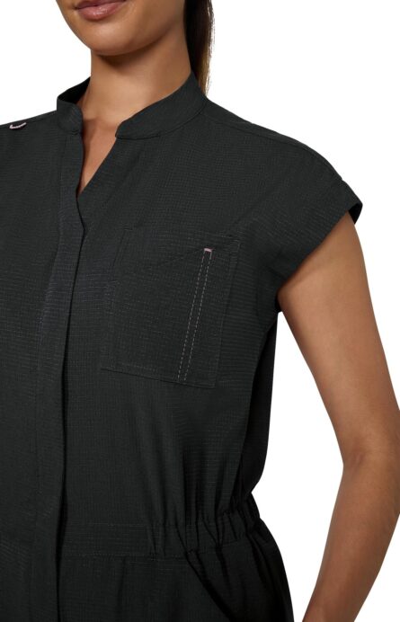 KOI Solis Anja Women's 11-Pocket Jumpsuit in Black product image